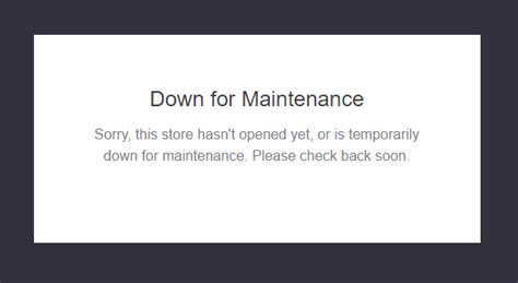 expekt down for maintenance.